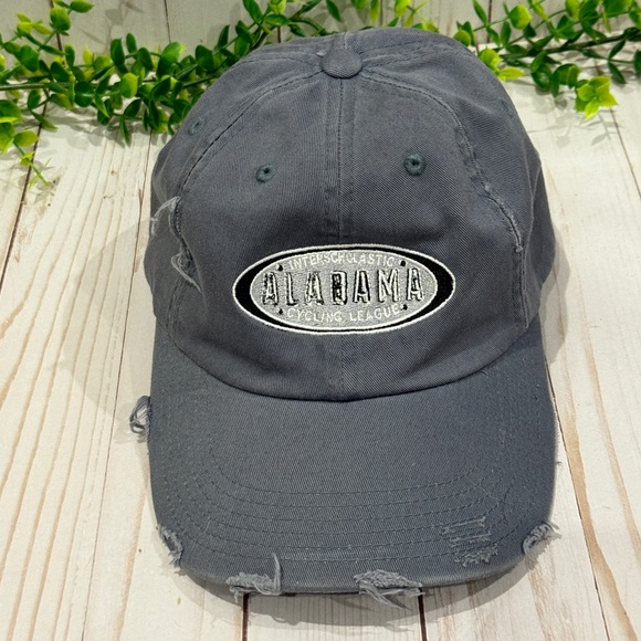 Alabama Gray Distressed Hat Adjustable - Picture 1 of 3